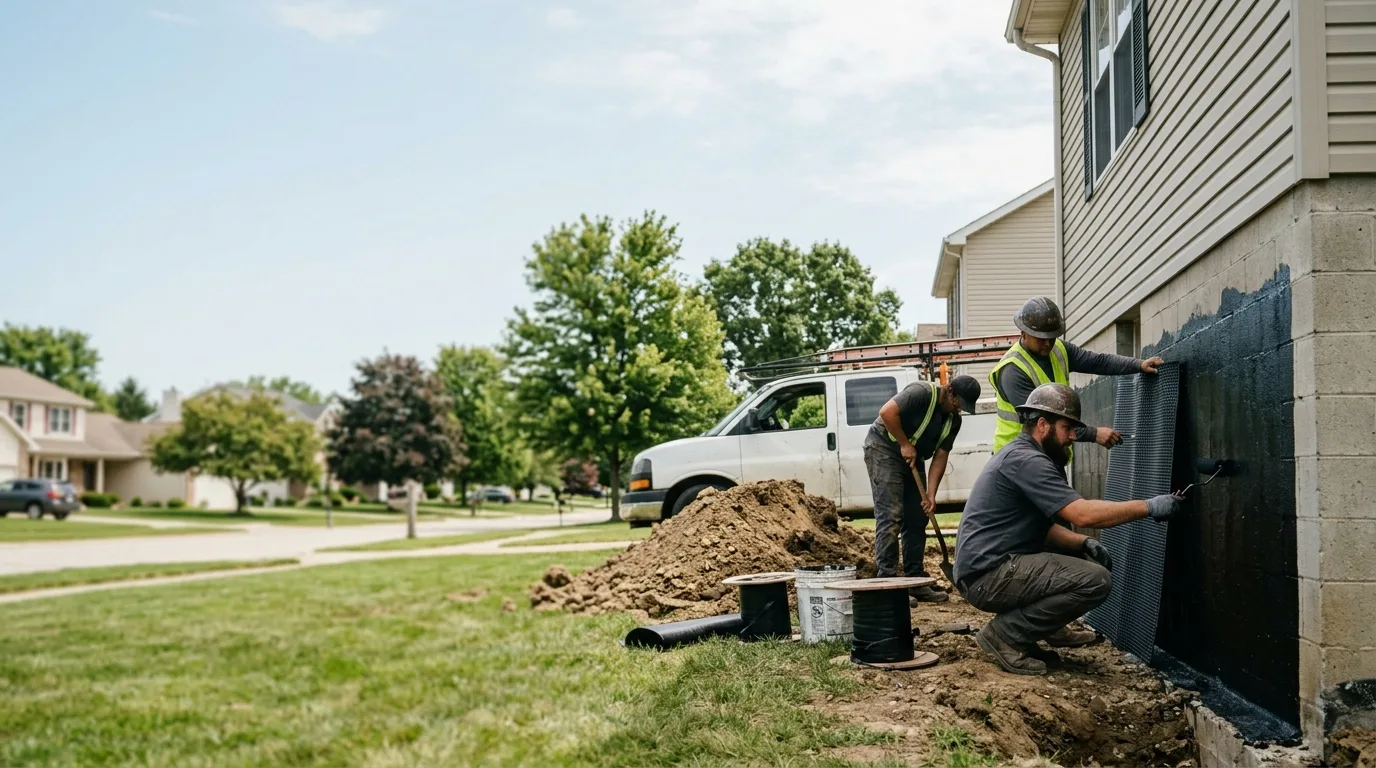 Basement Waterproofing in Lake Zurich, IL near me